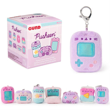 pusheen plush keychain