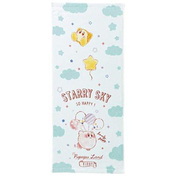 Marushin Face Towel Nintendo Kirby Star 34 x 80cm Kirby Cotton Candy Balloon 100% Cotton