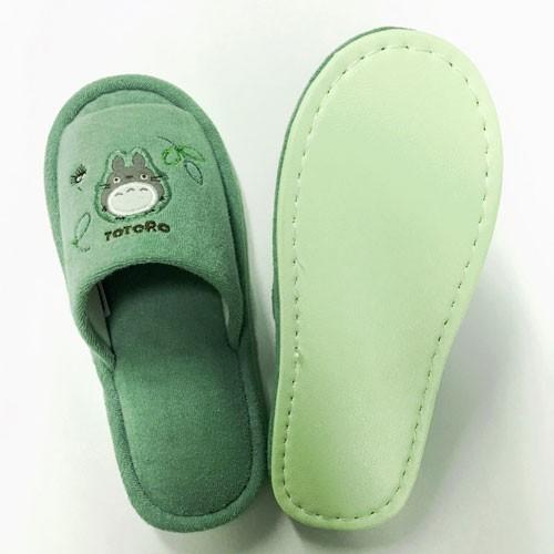 green slippers