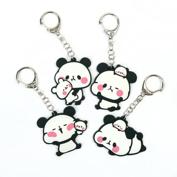 Mochi Mochi Panda Keyholder Keychain www.cutecrushco.com