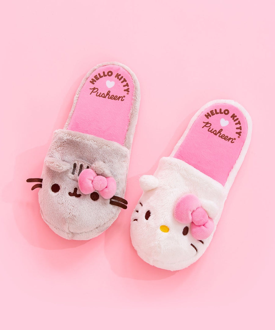 Hello Kitty® x Pusheen® Slippers www.cutecrushco.com
