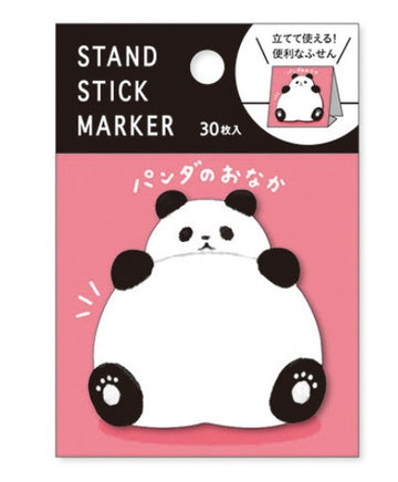 Stand Stick Marker Panda Tummy Sticky Notes CUTE CRUSH