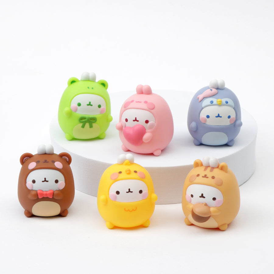 Molang and Animal Friends Figure Blind Box ilovecharacter
