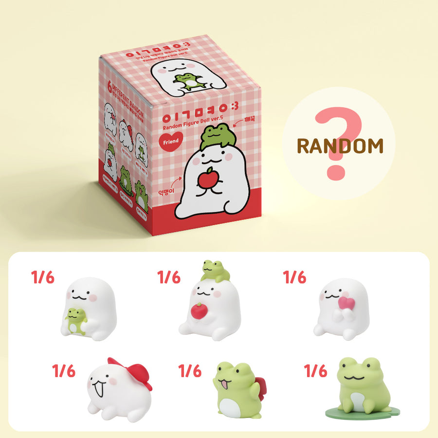 IGMYEONG-I(Anonymous Life) with Anyway Frog, Rribbitt! Blind Box Random Figure Vol.5 ilovecharacter