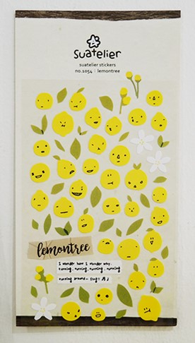 Suatelier Lemontree Sticker 1054 JR