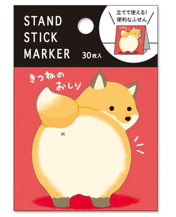 Stand Stick Marker Fox Hips Sticky Notes CUTE CRUSH