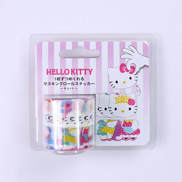 Hello Kitty Roll Sticker www.cutecrushco.com