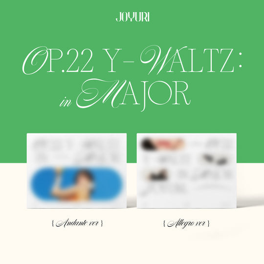 Jo Yuri (Iz*One) 1St Mini Album 'Op.22 Y-Waltz: In Major' Kpop Album