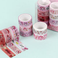 Cheonyu Sanrio Characters Kuromi Washi Tape Set 8 Designs