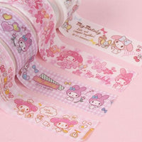 Cheonyu Sanrio Characters Kuromi Washi Tape Set 8 Designs