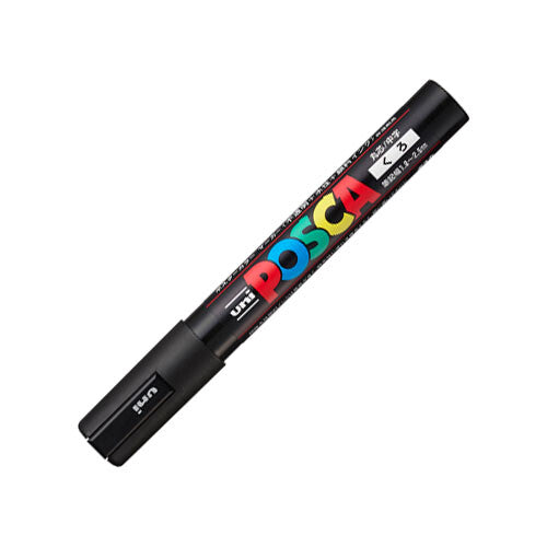 Uni Posca Paint Marker Pen Middle Size Font-Black SD