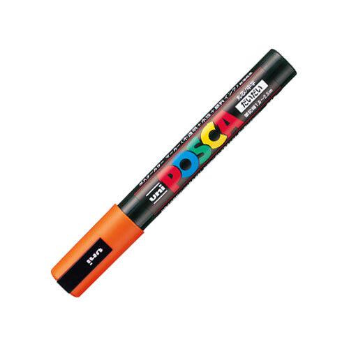 Uni Posca Paint Marker Pen Middle Size Font-Orange SD
