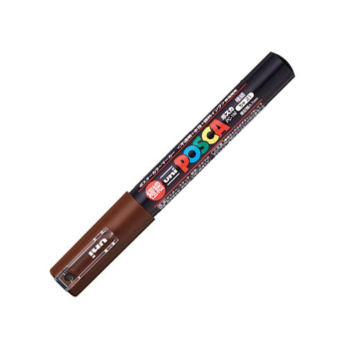 Uni Posca Paint Marker Pen Ultra Fine Point-Brown SD