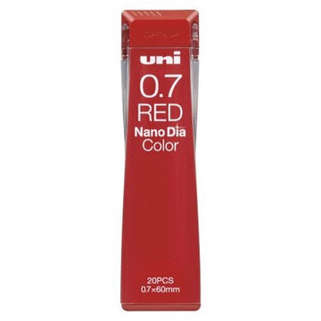 Uni Nano Dia Color Lead 0.7 Red Uni