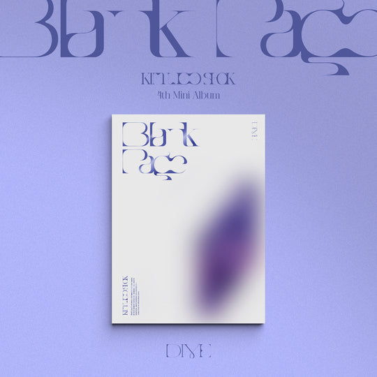 Kim Woo Seok 4Th Mini Album 'Blank Page' Kpop Album