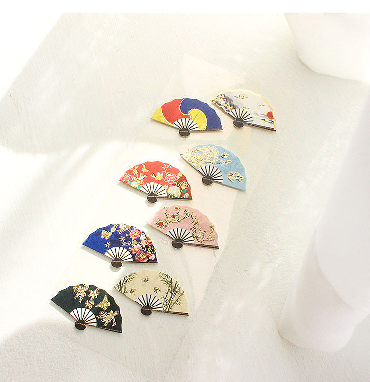 Korean Traditional Culture  3D Stickers Fans & BoJaGi Cheonyu