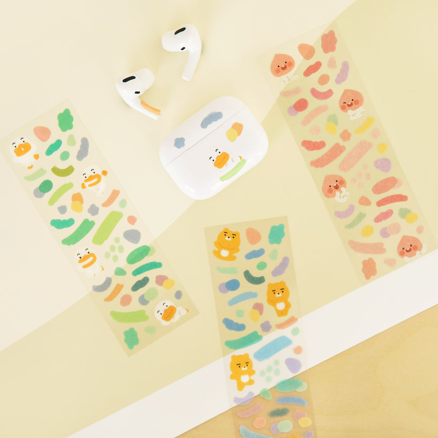Kakao April Shower Confetti Sticker Cheonyu