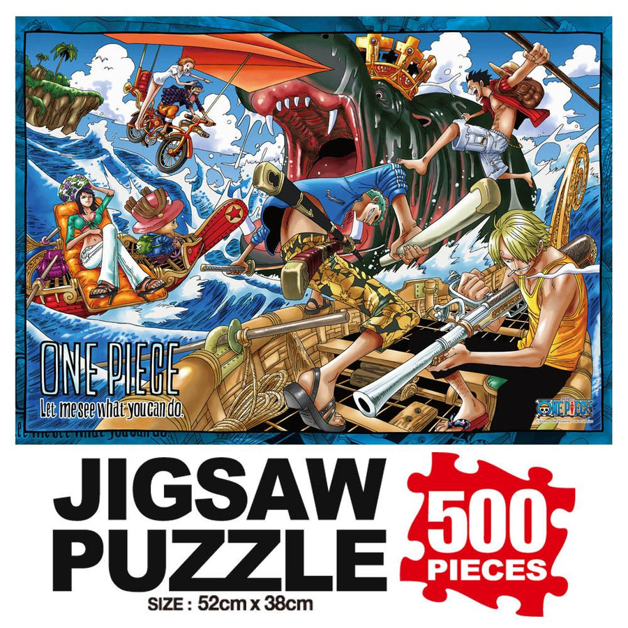 One Piece Jigsaw Puzzle 500 Pcs Let Me See What You Can Do Cheonyu