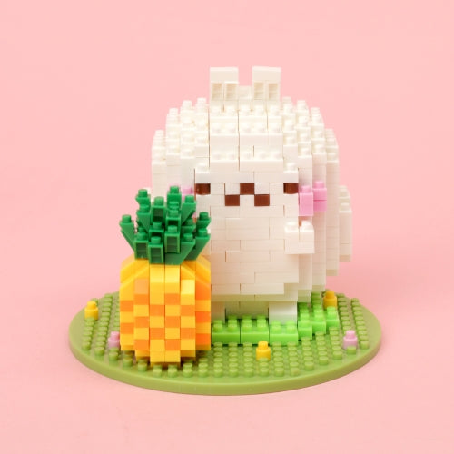 Molang Nano Mini Block Pineapple ilovecharacter