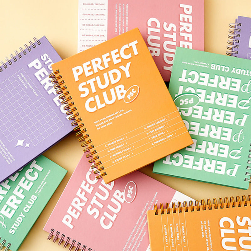Perfect Study Club Planner for 4 Months Undated Cheonyu