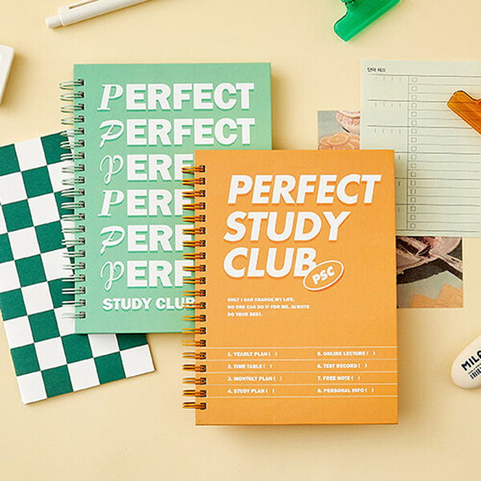 Perfect Study Club Planner for 4 Months Undated Cheonyu