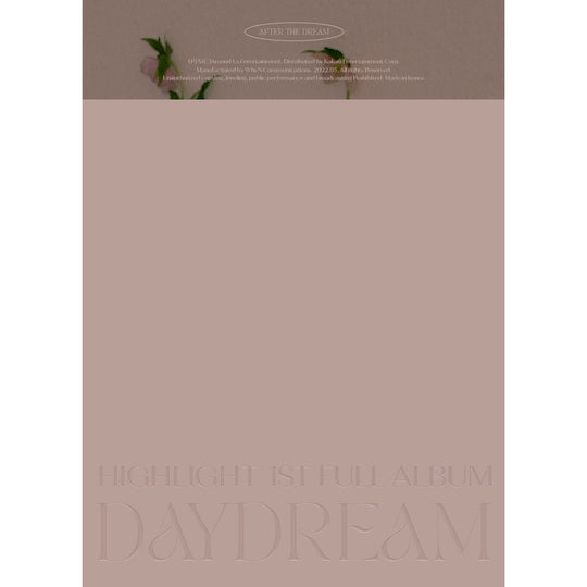 Highlight 1St Album 'Daydream' Kpop Album