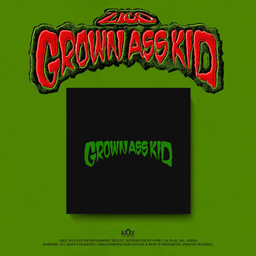 ZICO 4TH MINI ALBUM 'GROWN ASS KID' www.cutecrushco.com