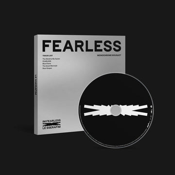 Le Sserafim 1St Mini Album 'Fearless' (Monochrome Bouquet Ver.) Kpop Album