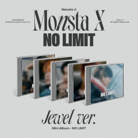 Monsta X 10Th Mini Album - No Limit (Jewel Case Ver) CUTE CRUSH