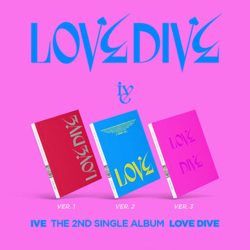 Ive 2Nd Single Album Love Dive Kpop Album