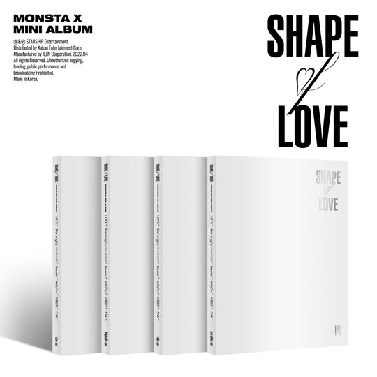 Monsta X - Shape Of Love 11Th Kpop Album