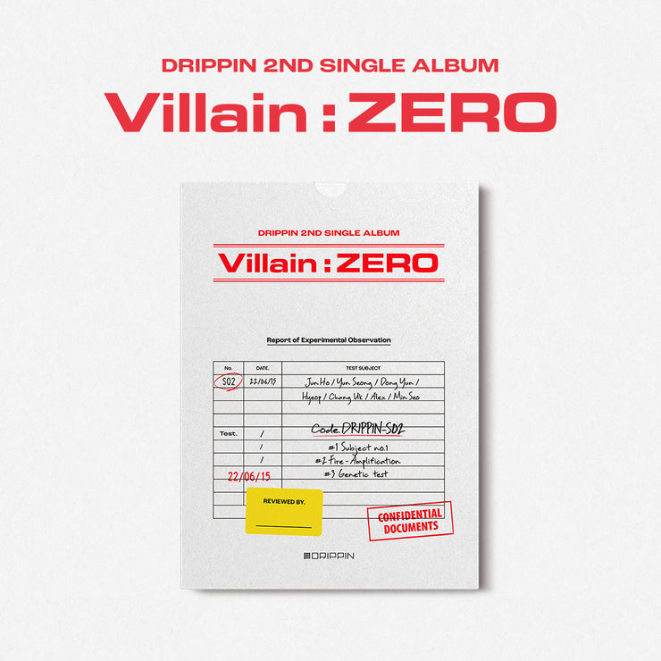 Drippin 2Nd Single Album 'Villain : Zero' CUTE CRUSH