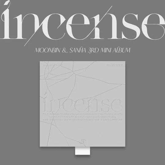 Moonbin & Sanha (Astro) 3Rd Mini Album 'Incense' Kpop Album