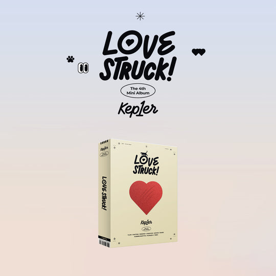 Kep1Er 4Th Mini Album 'Lovestruck!' Kpop Album