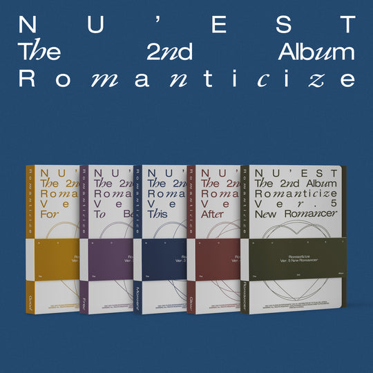 Nu'Est 2Nd Album 'Romanticize' Kpop Album