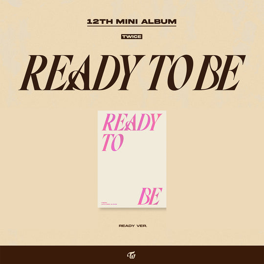 Twice 12Th Mini Album 'Ready To Be' Kpop Album