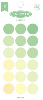 Palette Round Sticker - 02 Cheonyu