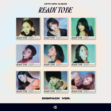 Twice 12Th Mini Album 'Ready To Be' (Digipack) Kpop Album