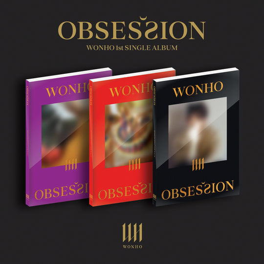 Wonho 1St Single 'Obsession' Kpop Album