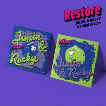 Astro Jinjin & Rocky 1St Mini Album - Restore CUTE CRUSH