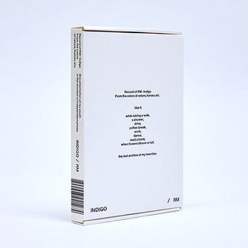 Rm (Bts) Solo Album 'Indigo' Kpop Album