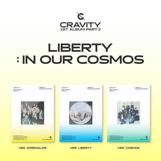 Cravity 1St Album Part.2 'Liberty : In Our Cosmos' Kpop Album