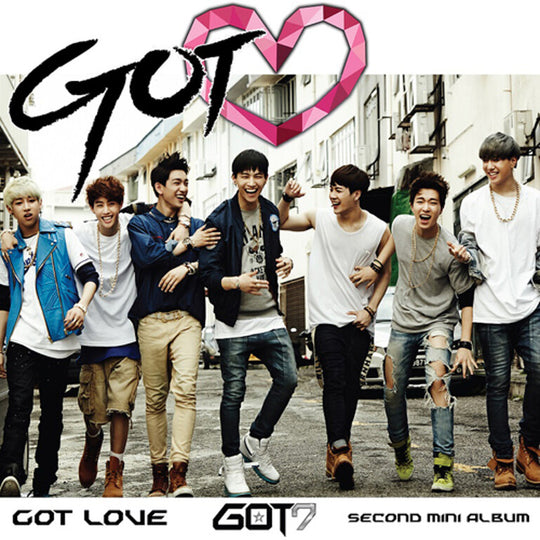 Got7 2Nd Mini Album 'Got♡' Kpop Album