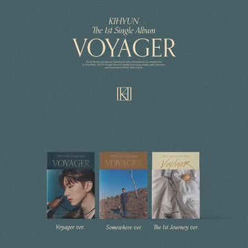 Kihyun (Monsta X) 1St Single Album 'Voyager' Kpop Album