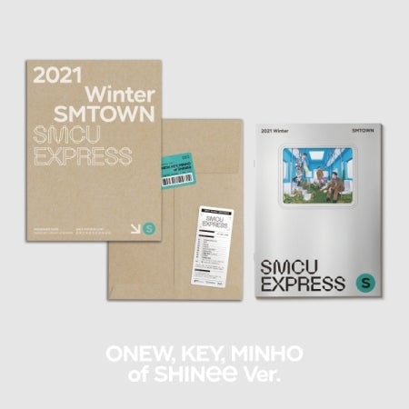 2021 Winter Sm Town: Smcu Express [Onew, Key, Minho] Kpop Album