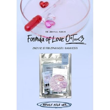 Twice 3Rd Album - Formula Of Love (Result File Version) CUTE CRUSH